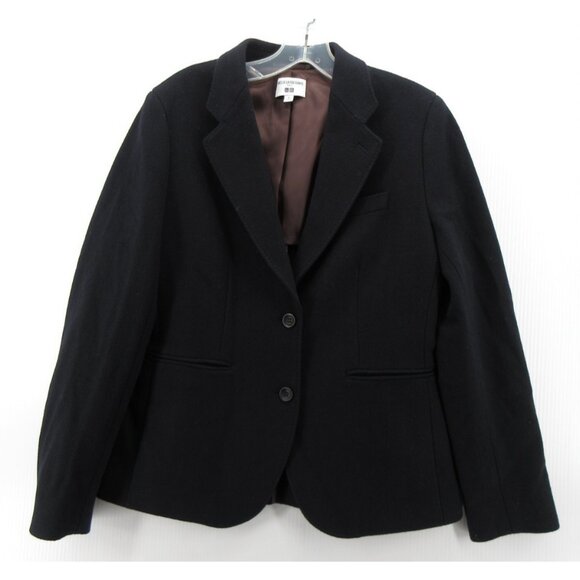Uniqlo Ines De La Fressange Blazer Medium Wool Blend Jacket Career - Picture 1 of 10